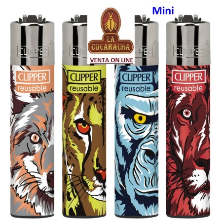ENCENDEDOR CLIPPER MINI-EXPOSITOR 48 «ANIMALS REALISM».