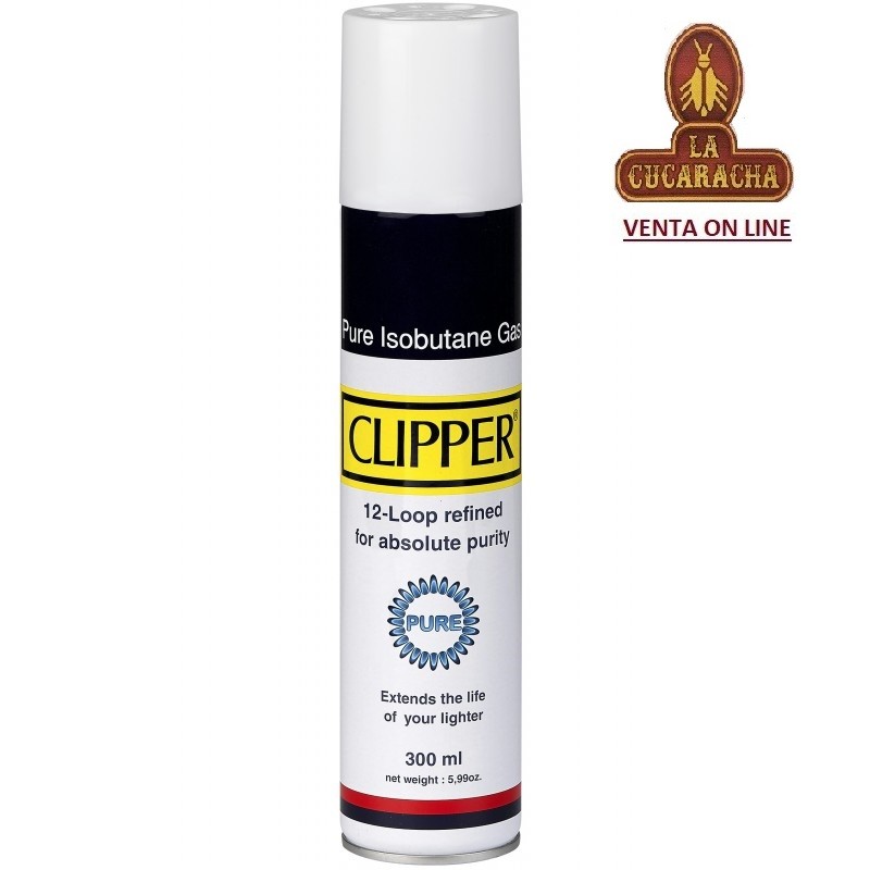 clipper-Pack 12-Gas Pure 300ml. Recarga encendedores.