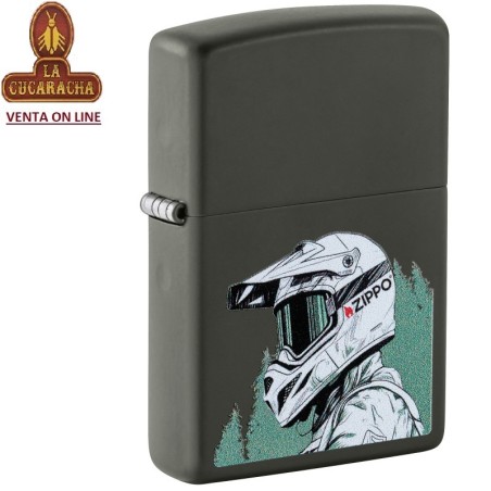 ZIPPO-ENCENDEDOR 221 Helmet Design.