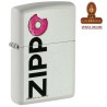 ZIPPO-ENCENDEDOR 214 White Matte.