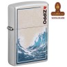ZIPPO-ENCENDEDOR 205 Waves Design.