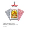 FOURNIER-Caja 12 Baraja española, n12- 40 cartas, estuche celofán.