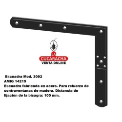 ESCUADRA RUSTICA ACERO...