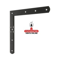 ESCUADRA RUSTICA ACERO REFUERZO CONTRAVENTANAS MADERA MODELO 3093.