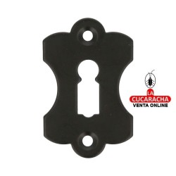 BOCALLAVE RUSTICA ACERO VERTICAL LISA CERRADURAS LLAVE GORJA MODELO 14G.