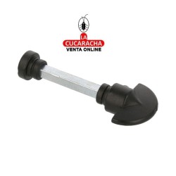 MULETILLA ZAMAK PUERTAS PASO CON CUADRADILLO 6MM CONDENAS MODELO 12.