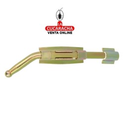 PASADOR ACERO DE SOBREPONER BICROMATADO PARA SOLDAR MODELO 330.