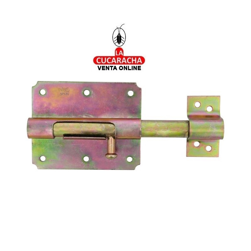 PASADOR ACERO BICROMATADO DE SOBREPONER MODELO 254 NIZA.