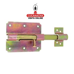 PASADOR ACERO BICROMATADO DE SOBREPONER MODELO 254 NIZA.