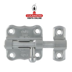 PASADOR ACERO INOX MATE DE SOBREPONER MODELO 384.