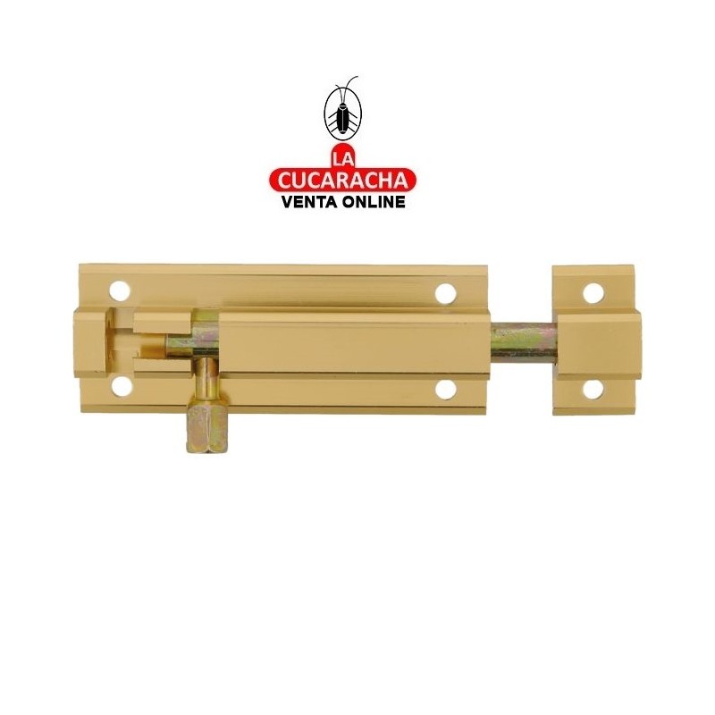 PASADOR ALUMINIO DE SOBREPONER ORO MODELO 500.