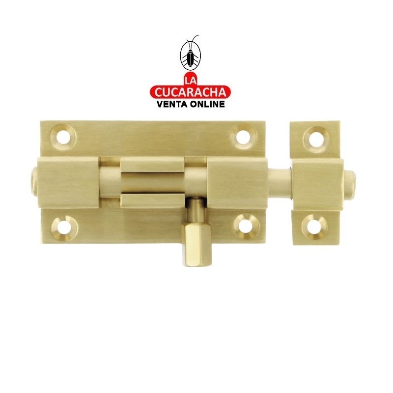 PASADOR LATON DE SOBREPONER MATE MODELO 700.