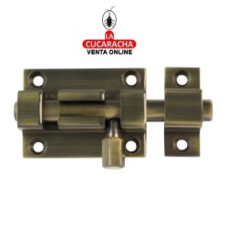 PASADOR LATON DE SOBREPONER CUERO MODELO 700.