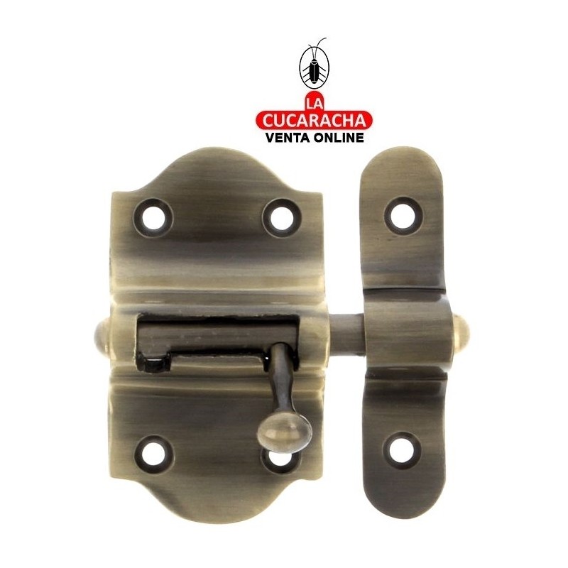 PASADOR LATON DE SOBREPONER CUERO MODELO 720.