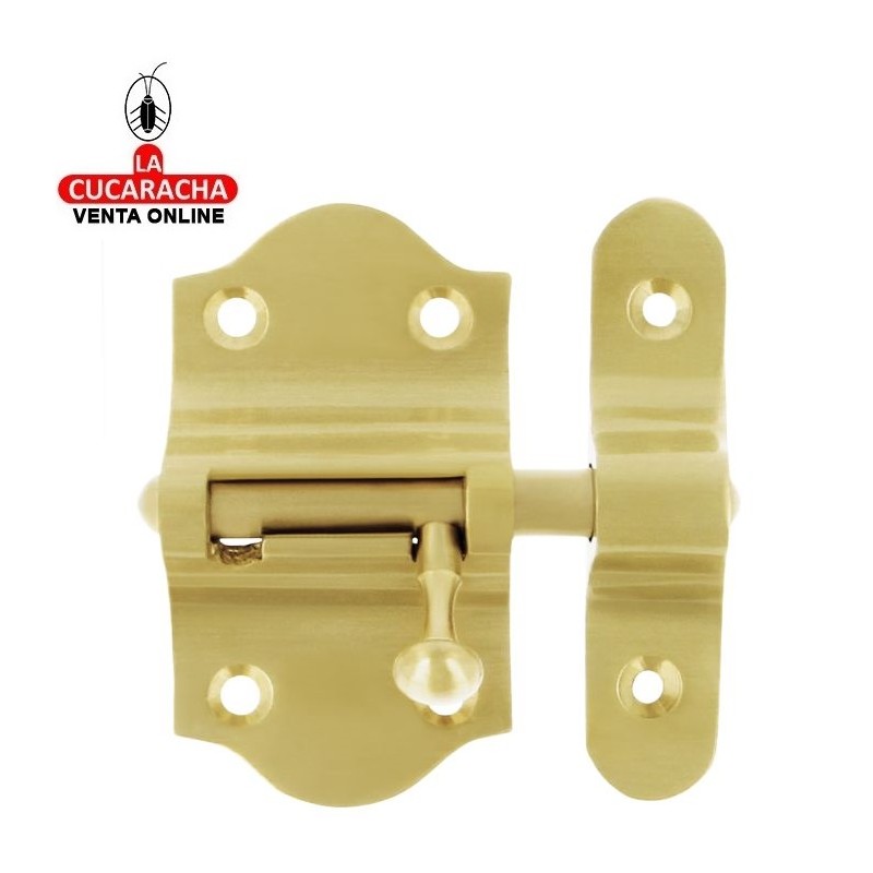 PASADOR LATON DE SOBREPONER MATE MODELO 720.