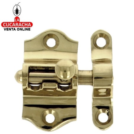 PASADOR LATON DE SOBREPONER PULIDO MODELO 720.