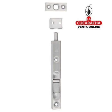 PASADOR ACERO INOX DE SOBREPONER O EMBUTIR MATE MODELO 400.