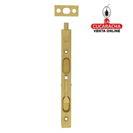 PASADOR LATON DE EMBUTIR PULIDO BARNIZADO MODELO 401.