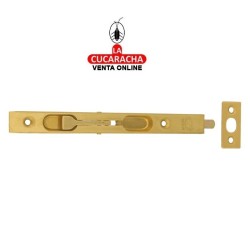 PASADOR LATON DE EMBUTIR PULIDO BARNIZADO MODELO 401.