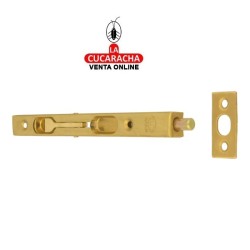 PASADOR LATON DE EMBUTIR PULIDO BARNIZADO MODELO 401.