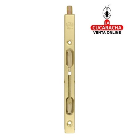 PASADOR ACERO DE EMBUTIR LATONADO BARNIZADO MODELO 1401.