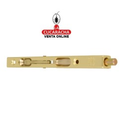 PASADOR ACERO DE EMBUTIR LATONADO BARNIZADO MODELO 1401.