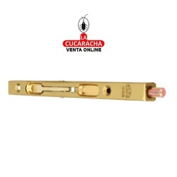 PASADOR LATON DE EMBUTIR PULIDO BARNIZADO MODELO 1401.