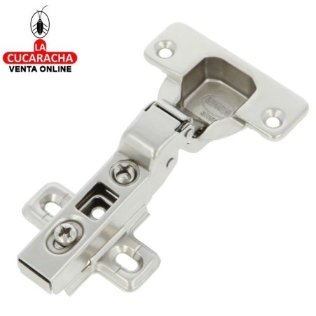 BISAGRA DE CAZOLETA ACERO ACODADA 35MM PESTILLO APERTURA RAPIDA MODELO 4100.