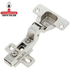 BISAGRA DE CAZOLETA ACERO SUPERACODADA 35MM PESTILLO APERTURA RAPIDA MODELO 4200.