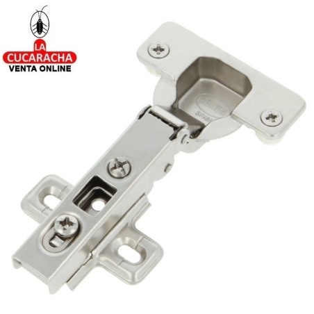 BISAGRA DE CAZOLETA ACERO RECTA 35MM PESTILLO APERTURA RAPIDA MODELO 4250.