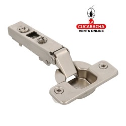 BISAGRA DE CAZOLETA ACERO RECTA 35MM PESTILLO APERTURA RAPIDA MODELO 4250.