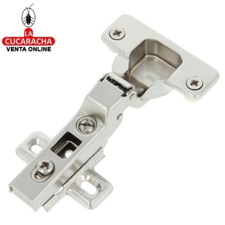 BISAGRA DE CAZOLETA ACERO ACODADA 35MM PESTILLO APERTURA RAPIDA MODELO 4260.