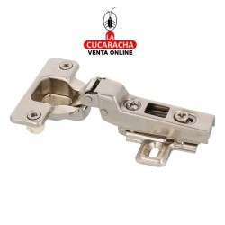BISAGRA DE CAZOLETA ACERO ACODADA 35MM PESTILLO APERTURA RAPIDA MODELO 4260.