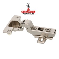 BISAGRA DE CAZOLETA ACERO SUPERACODADA 35MM PESTILLO APERTURA RAPIDA MODELO 4270.