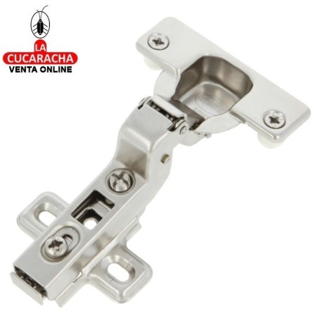 BISAGRA DE CAZOLETA ACERO SUPERACODADA 35MM PESTILLO APERTURA RAPIDA MODELO 4300.