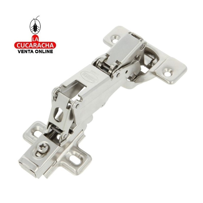 BISAGRA DE CAZOLETA ACERO RECTA 35MM PESTILLO APERTURA RAPIDA MODELO 4210.