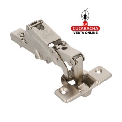 BISAGRA DE CAZOLETA ACERO RECTA 35MM PESTILLO APERTURA RAPIDA MODELO 4210.