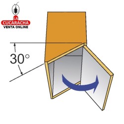BISAGRA DE CAZOLETA ACERO 35MM PESTILLO APERTURA RAPIDA MODELO 4400.