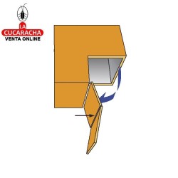 BISAGRA DE CAZOLETA ACERO 35MM PESTILLO APERTURA RAPIDA MODELO 4402.