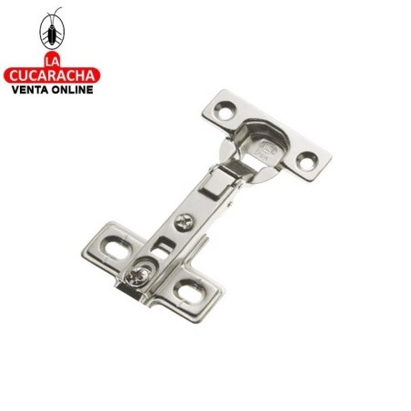 BISAGRA DE CAZOLETA ACERO RECTA FIJA 26MM MODELO 4710.