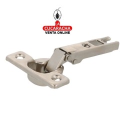 BISAGRA DE CAZOLETA ACERO RECTA FIJA 26MM MODELO 4710.