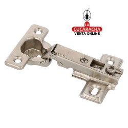 BISAGRA DE CAZOLETA ACERO RECTA FIJA 26MM MODELO 4710.