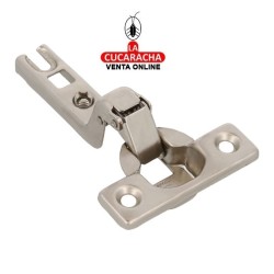 BISAGRA DE CAZOLETA ACERO SUPERACODADA FIJA 26MM MODELO 4712.