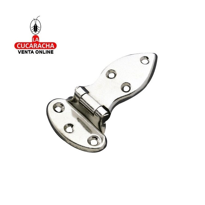 BISAGRA TIPO NEVERA ACERO 80X46MM MODELO 2.