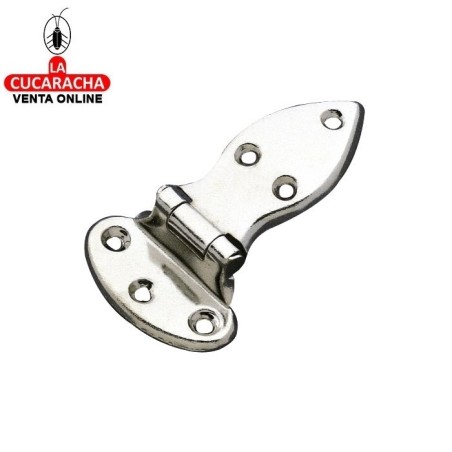 BISAGRA TIPO NEVERA ACERO 80X46MM MODELO 2.