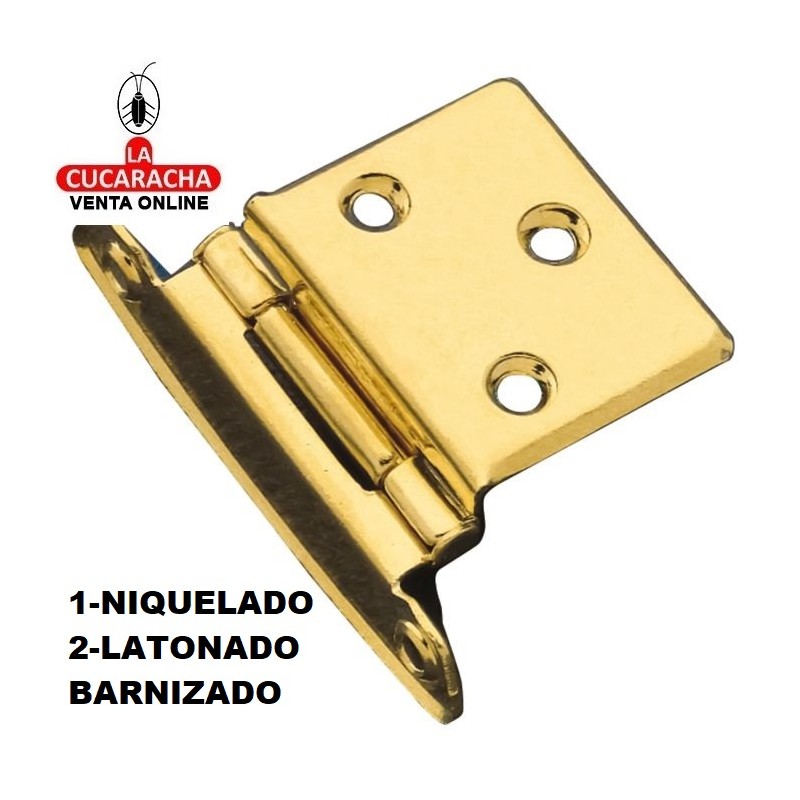 BISAGRA TIPO NEVERA ACERO MODELO 3.