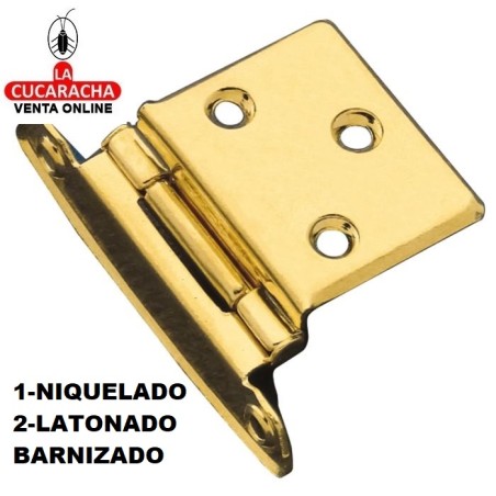 BISAGRA TIPO NEVERA ACERO MODELO 3.