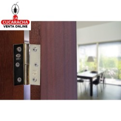 BISAGRA DESMONTABLE ACERO LATONADO BARNIZADO MODELO 540.