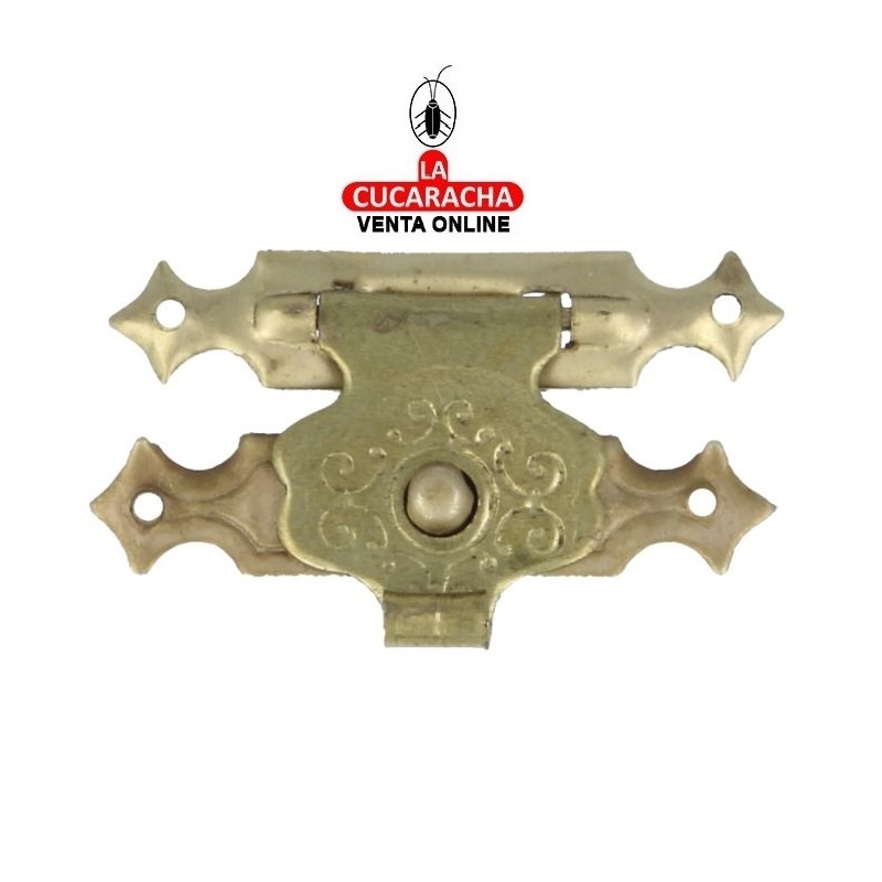 CIERRE BISAGRA LATON MATE PEQUEÑA ESTUCHE MODELO 14.