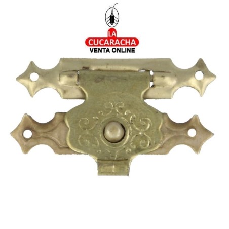 CIERRE BISAGRA LATON MATE PEQUEÑA ESTUCHE MODELO 14.